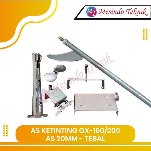 AS KETINTING PERAHU GX-160/200 TRN  AS 20MM TEBAL
