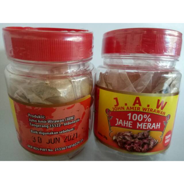 

Jahe merah 100% asli