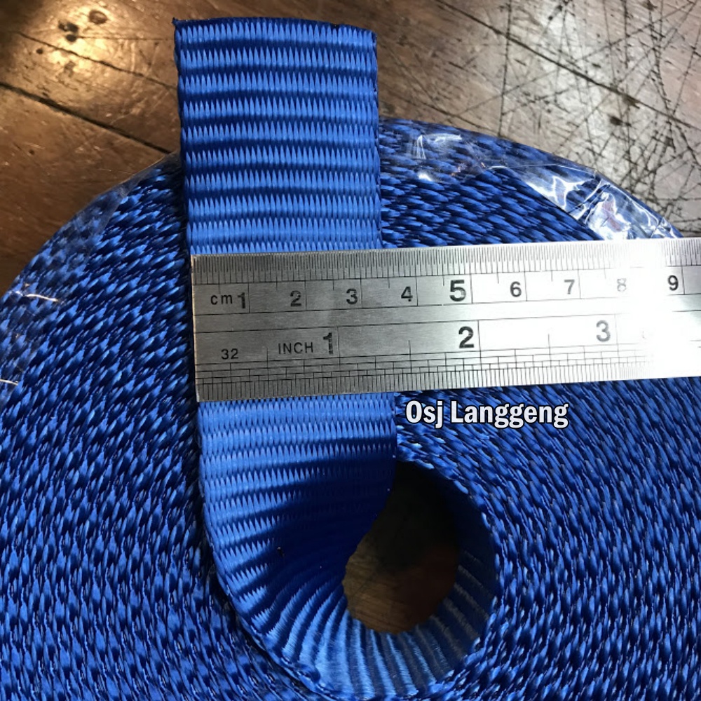 Tali Webbing Tubular Ukuran 3,5 CM Atau Tali Hammock