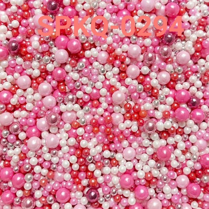 

SPKQ-0294 SPRINKLES SPRINKLE SPRINGKEL 250GR MUTIARA PINK PUTIH MERAH BERKUALITAS TINGGI