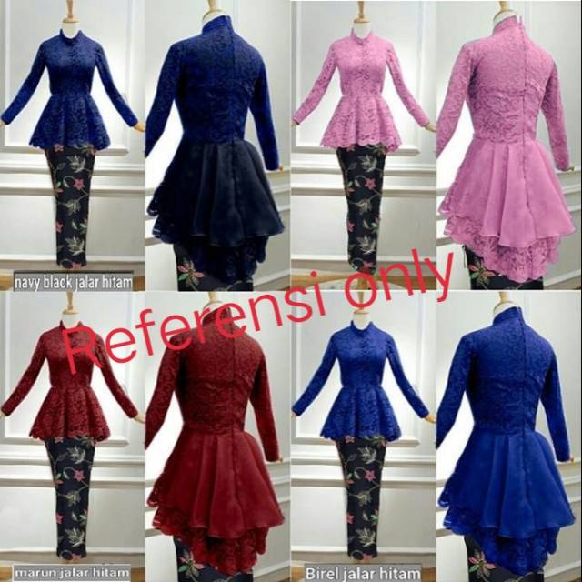 PL kebaya brokat organza size S