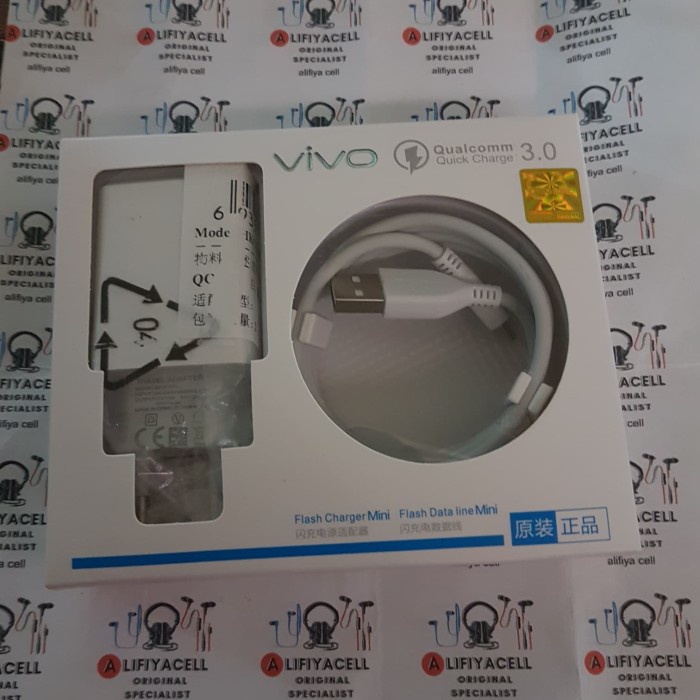 Mantap Charger Vivo V7 V7+ Y91 Y83 Fast Charging Casan Micro Original 100% Promo