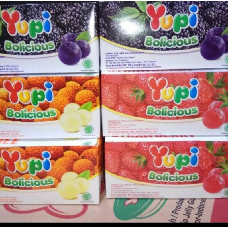 

YUPI BOLICIUOS 24X5g