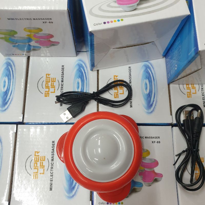 Alat pijit mimo mini kepala badan leher getar wanita murah portable massager elektrik