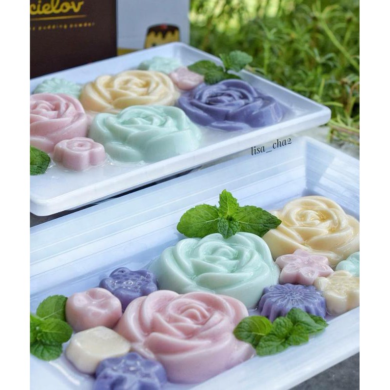 

31.87-Kue- Cielov Silky Pudding Powder Puding Susu Banyak Rasa -Terlengkap-Termurah-Dijamin.