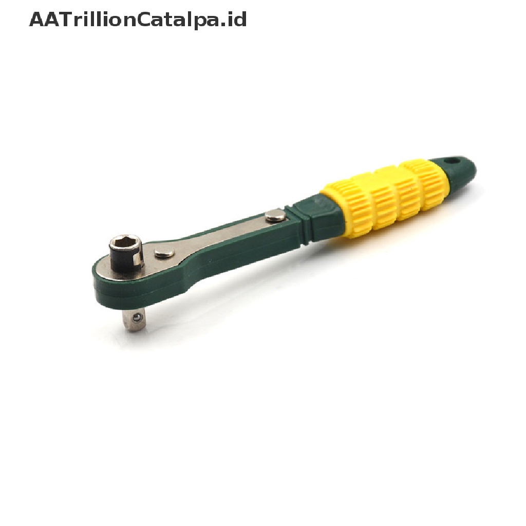 (AATrillionCatalpa) Kunci Pas / Obeng Ratchet 1 / 4 &quot;Portable Multifungsi