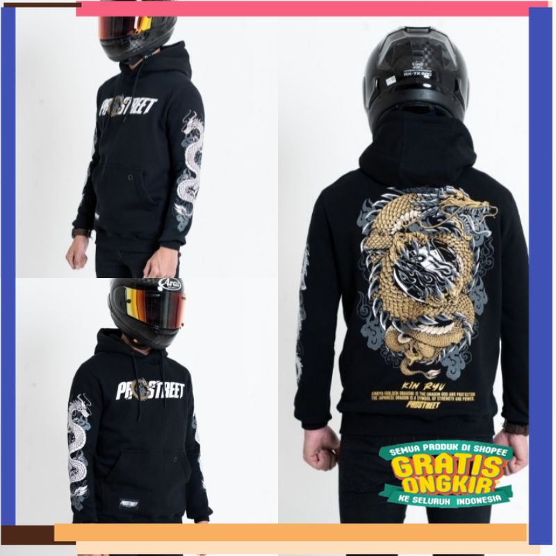 NEW ARTIKEL  PROSTREET KIN RYU / JAKET SWEATER HOODIE TERBARU / HOODIE SUNMORI / SUNMORI PROSTREET B