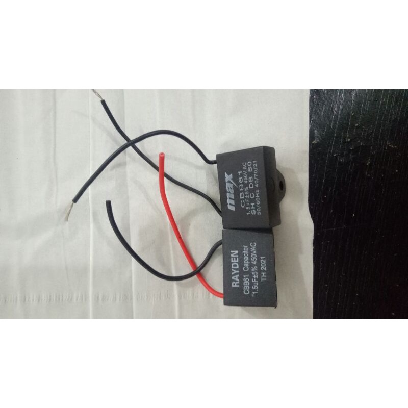Kapasitor Petak 1,5uf - Kap Petak 1,5 uf 450v - Kapasitor Kipas Angin 1,5uf 450v