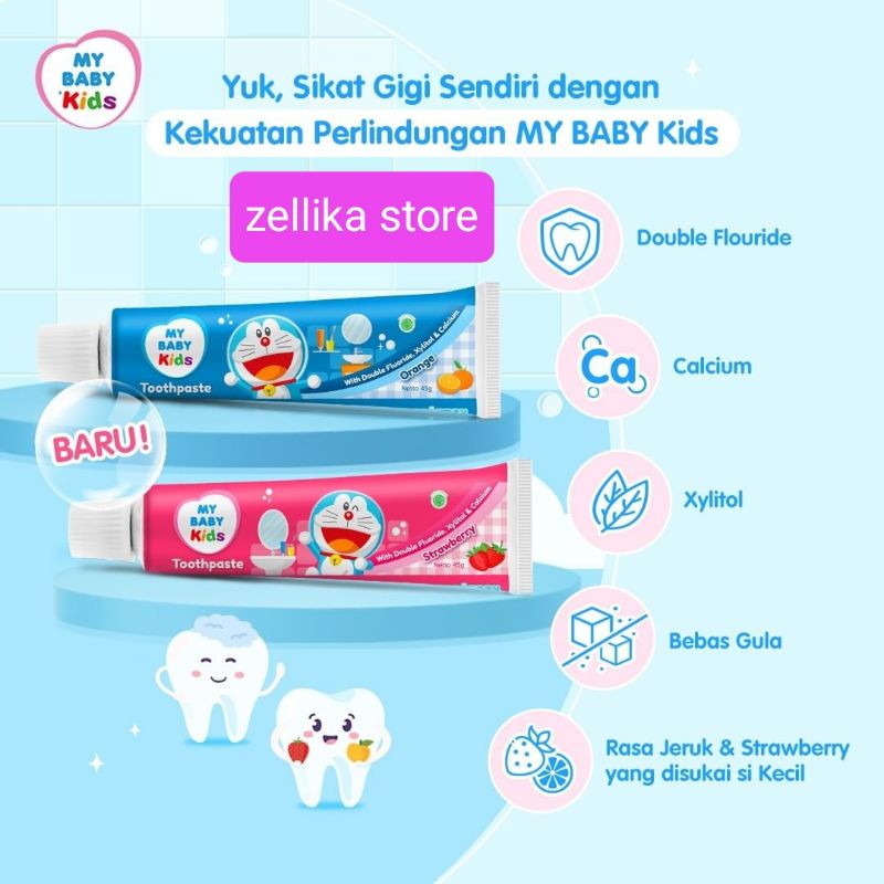 My Baby Toothpaste [pasta gigi anak 45gr]