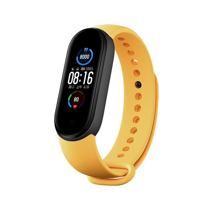 Tali Jam Silicone Strap Wristband Xiaomi Mi Band 5