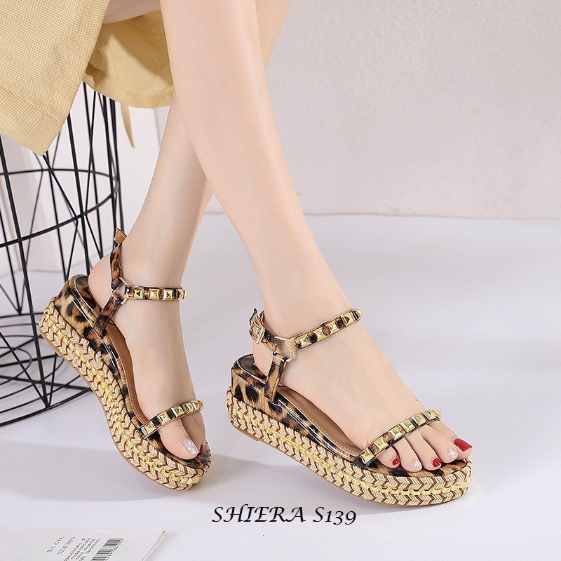 SHIERA WEDGES ANKLE STRAPS SHOES S139