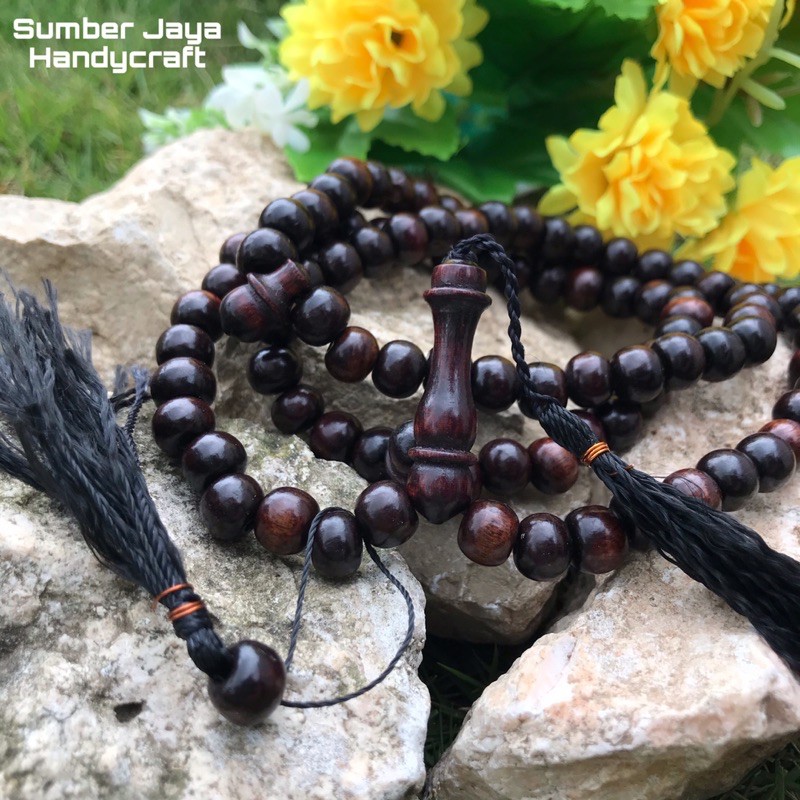 TASBIH KAYU STIGI LAUT / TASBIH STIGI LAUT UKURAN / TASBIH 99 Tenggelam