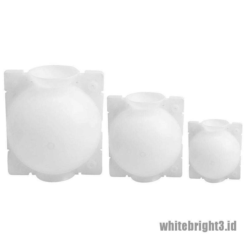 ❤White3 Warna Putih❤ Kotak Penumbuh Tanaman Bentuk Bola Tekanan Tinggi