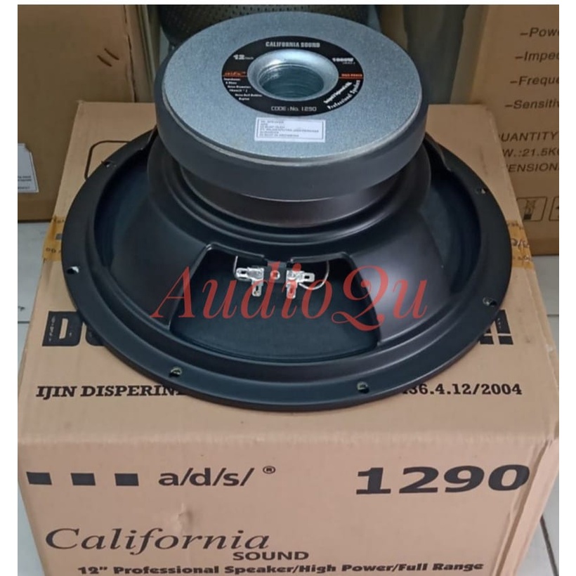 SPEAKER ADS FULL RANGE 12 INCH 600 WATT 1290 / ADS 1290