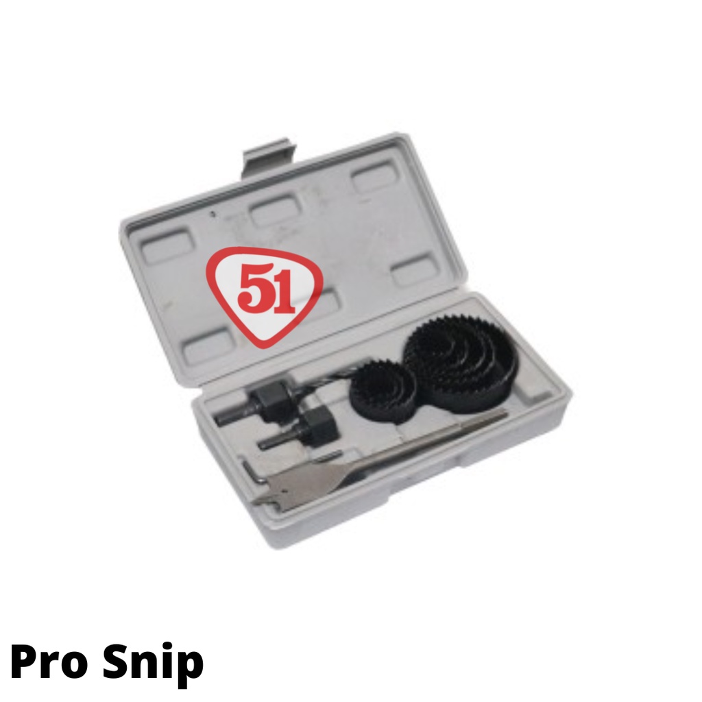 Mata Bor Hole Saw (SET) Pro Snip 3/4 inch  19 mm-2-1/2 inch 64 mm