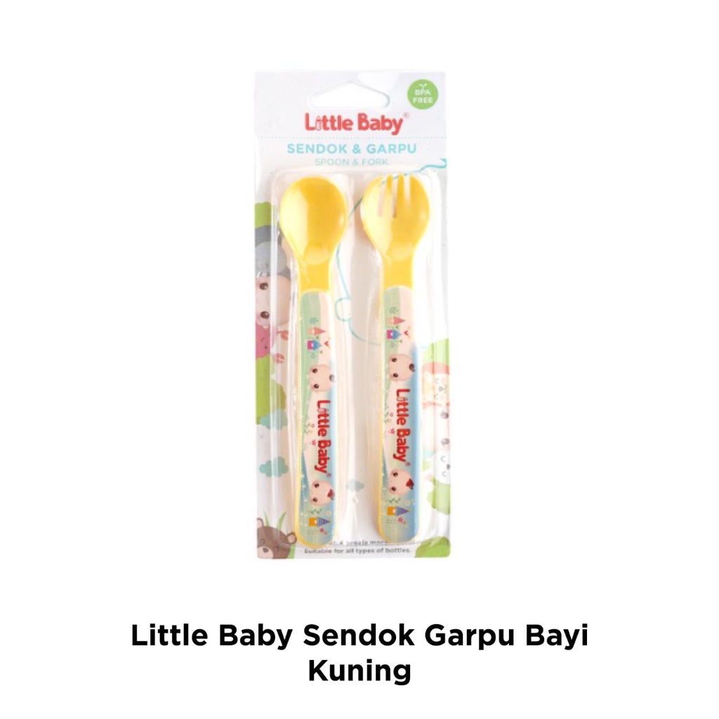Sendok &amp; Garpu Bayi Little Baby