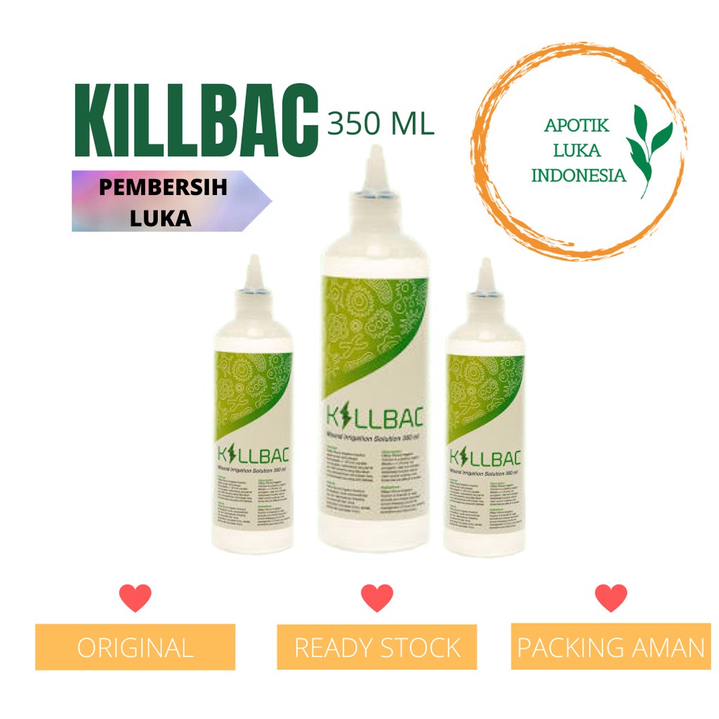 KILLBAC 350 ML PEMBERSIH LUKA