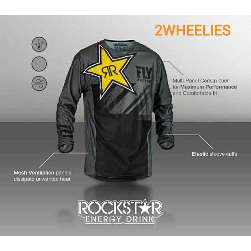 FLY KINETIC ROCKSTAR MESH JERSEY