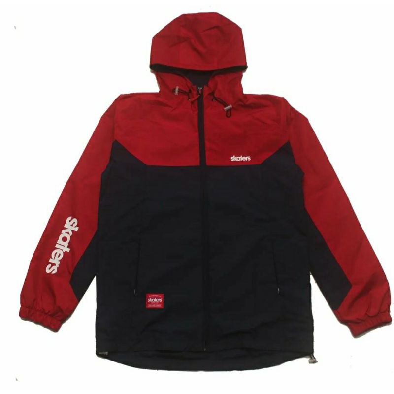 JAKET SKATERS TS PARKA AH -148 RED-NAVY