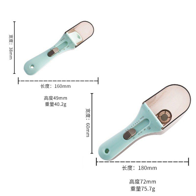 2in1 sendok takar kering dan cair measuring spoon