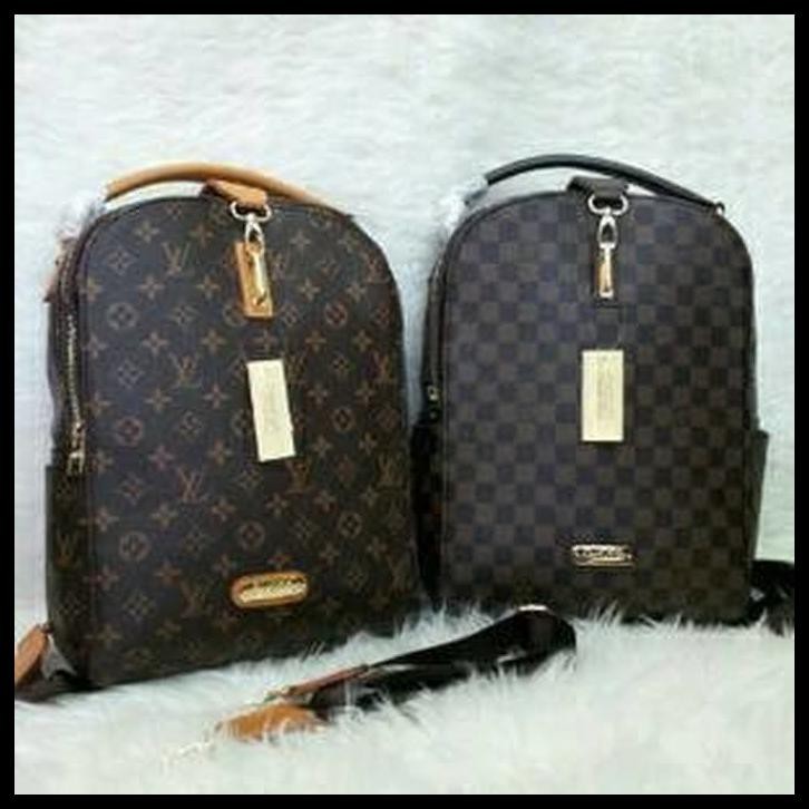 ORIGINAL TAS RANSEL WANITA LV IMPORT 3 FUNGSI 