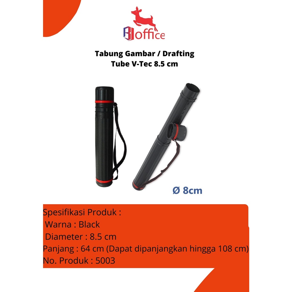 

Tabung Gambar / Drafting Tube V-Tec 8.5 cm