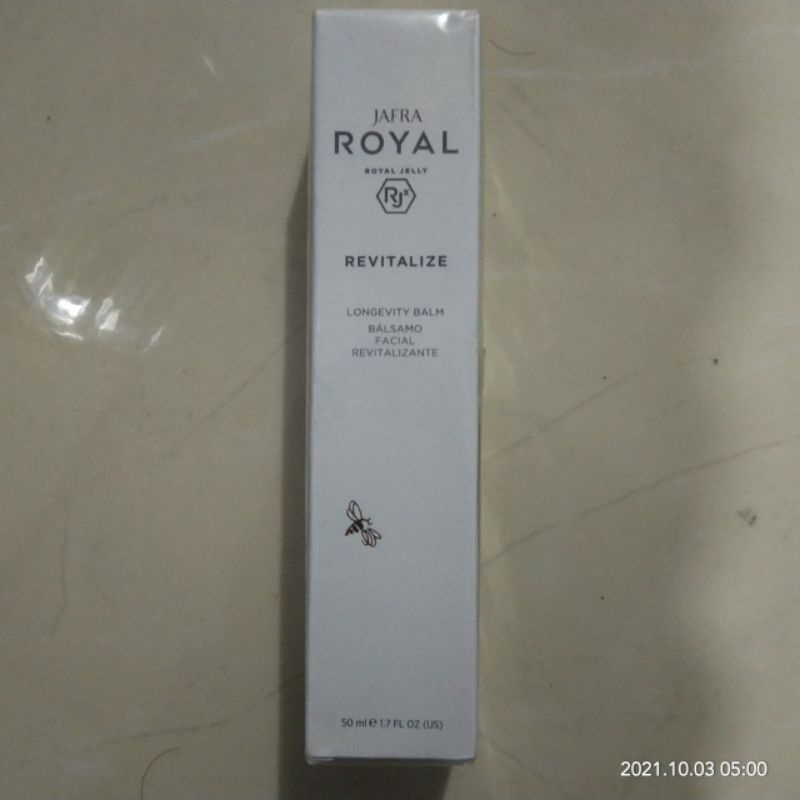 Jafra Revitalize Royal Jelly Longevity Balm Original Cream Pelembab Pencerah Day Night