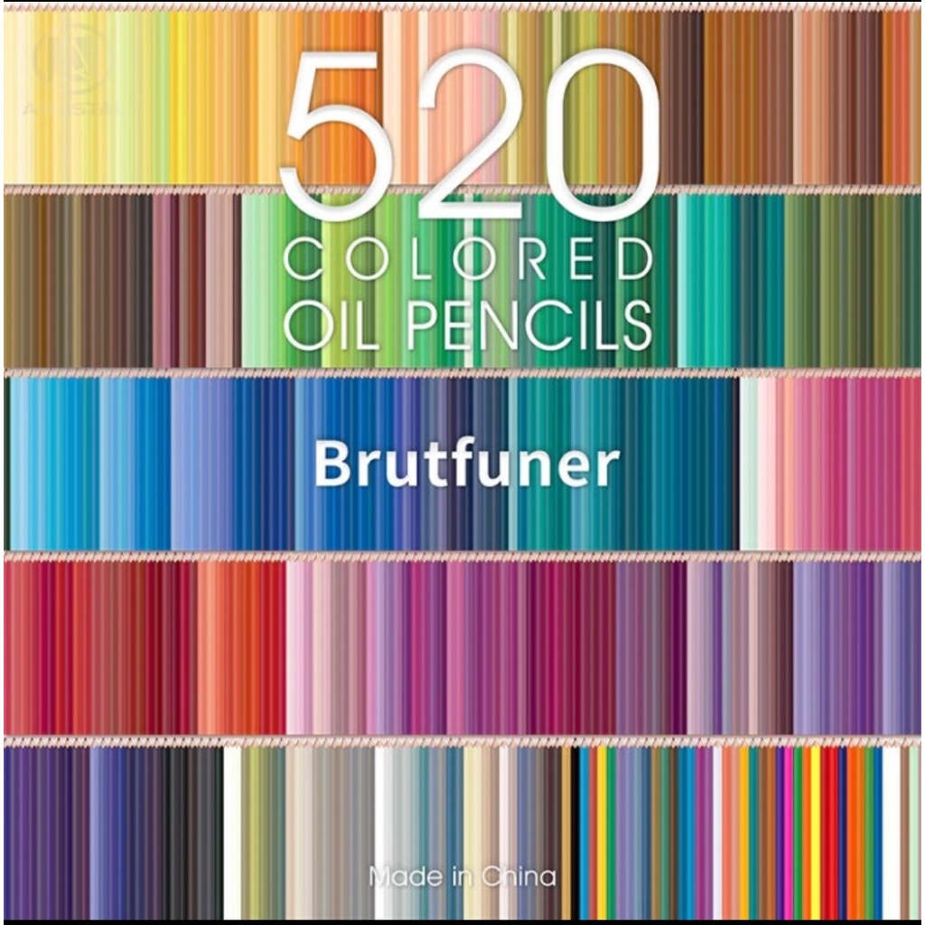 

pensil warna brutfuner oil pencil 520 warna
