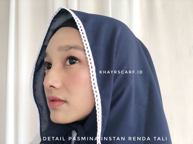 Pashmina Instan Rania Tali Diamond Renda