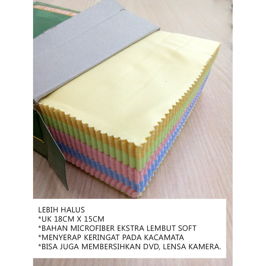 Kain Lap Kacamata Micro Fiber Import