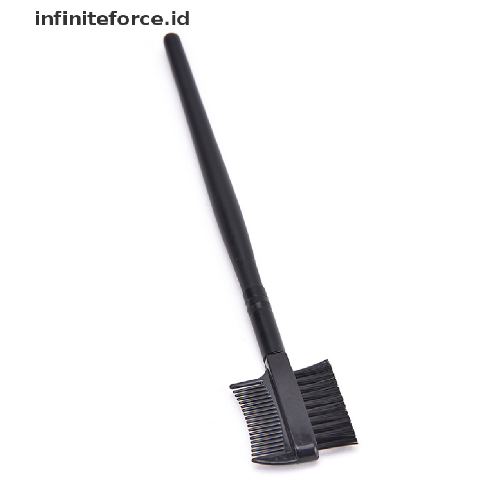 (Infiniteforce.Id) 2 In 1 Brush Alis / Bulu Mata Untuk Makeup / Kosmetik Wanita