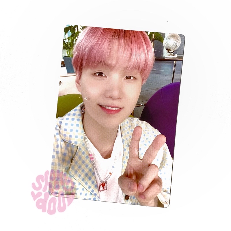 BTS Yoongi Merch Box 6 Official Photocard