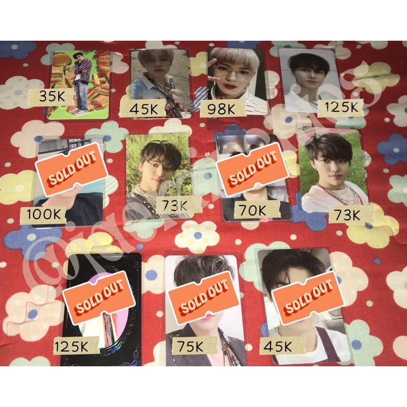 [READY STOCK/OFFER] PC JAEMIN HELLO, FUTURE, HELLO KIHNO, ARCLIP, CHENLE CHILLIN, TAEYONG REGULATE, 