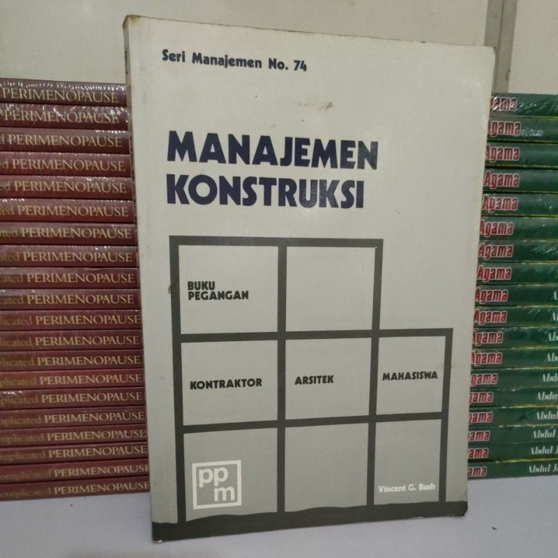 Jual Buku Original - Buku Manajemen Konstruksi | Shopee Indonesia