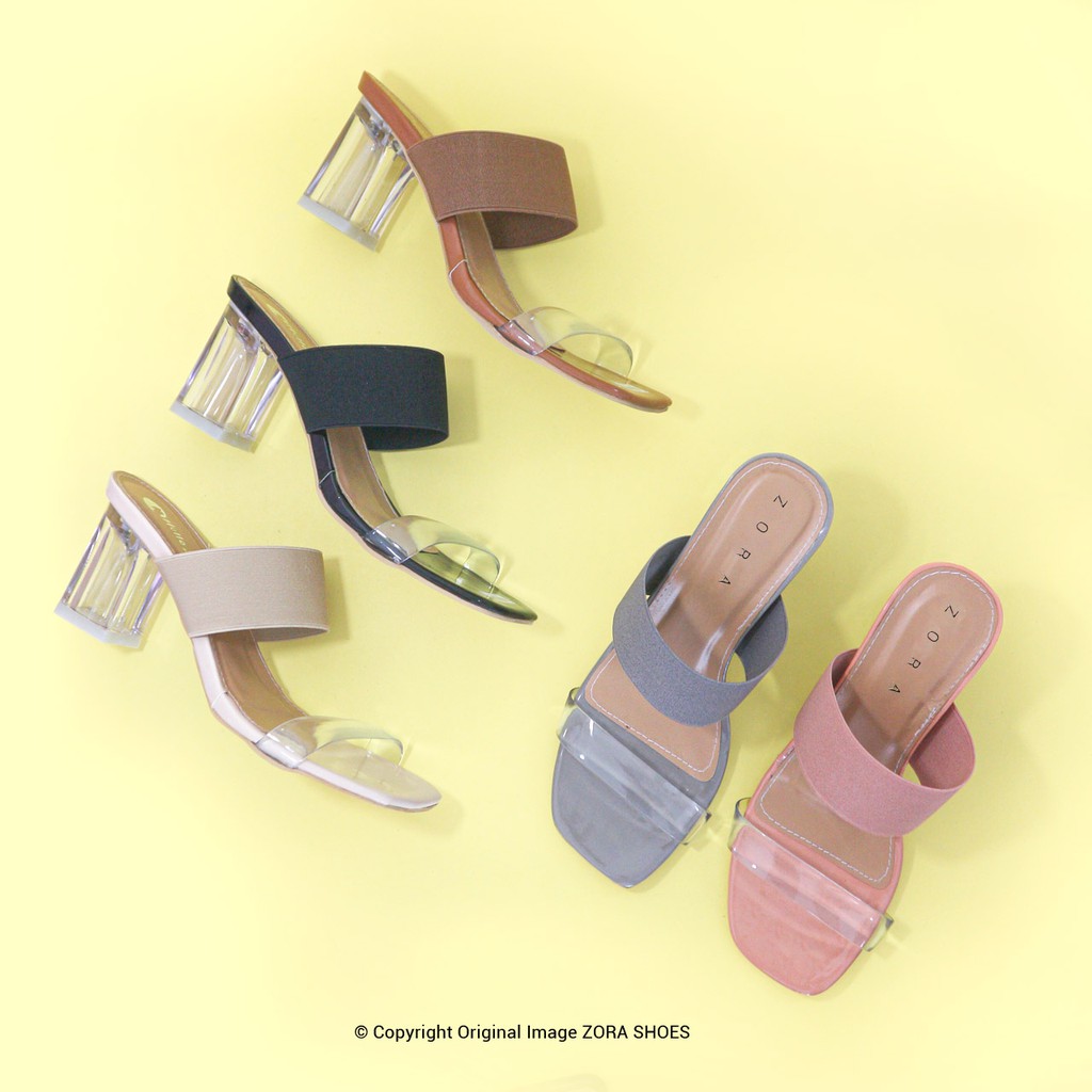 Sandal Wanita Zora Heels Wanita Amara