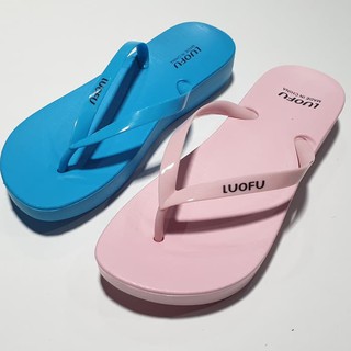 Jelly Sandal  wanita  jepit luofu  sendal karet import 7140 