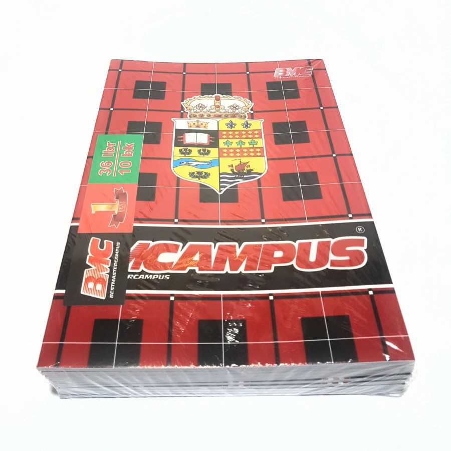 

Buku Tulis Merek BMCammpus 50 Lembar Isi 109 PCS Buku