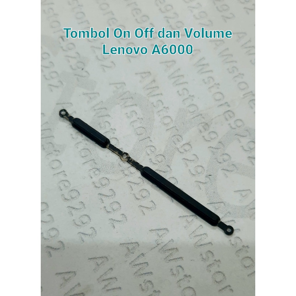 Tombol power on off dan volume luar Lenovo A6000