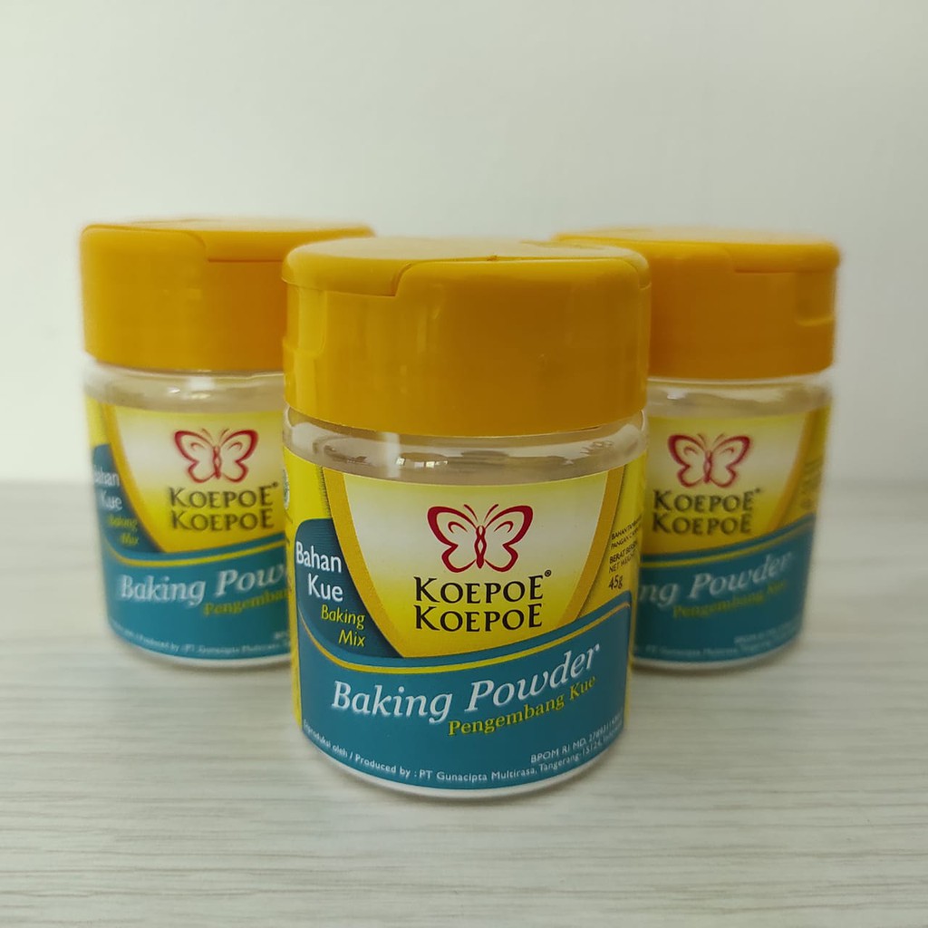 

KOEPOE Baking Powder 45gr Pengembang Kue