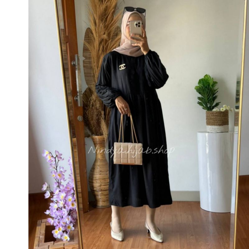 Kayla midi dress murah