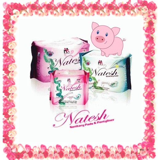 Pembalut Natesh All Varian : Panty, Day & Night