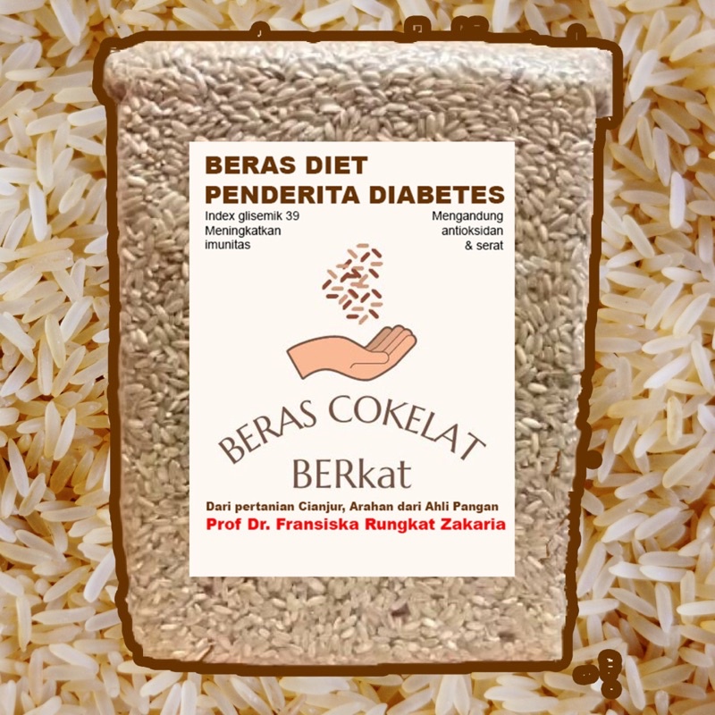 

BERAS COKELAT BERKAT 2 KG/BERAS DIET/BERAS COKLAT PREMIUM/BERAS DIET PENDERITA DIABETES/BERAS ALAMI
