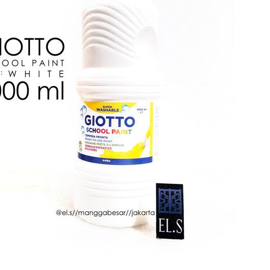 

✴ Giotto School Paint White 1000 ml ( Cat ) ☊