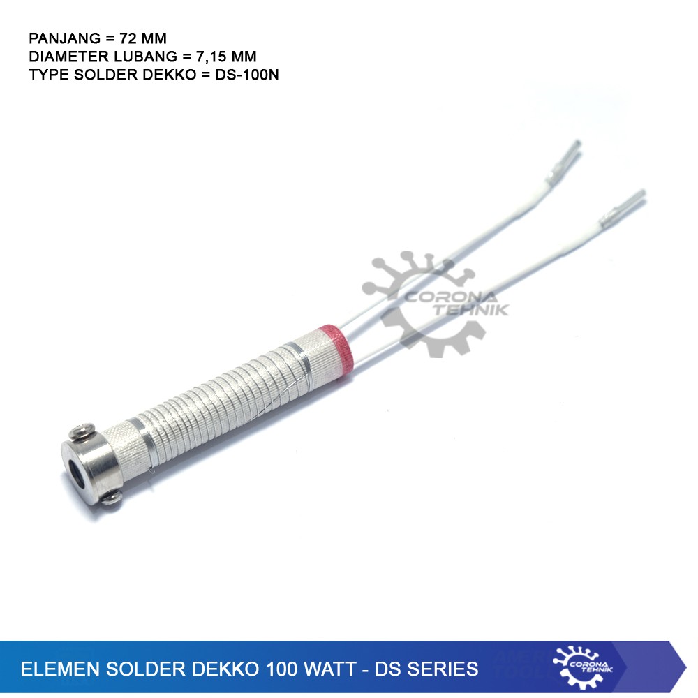 Elemen Solder Dekko 100 Watt -DS series