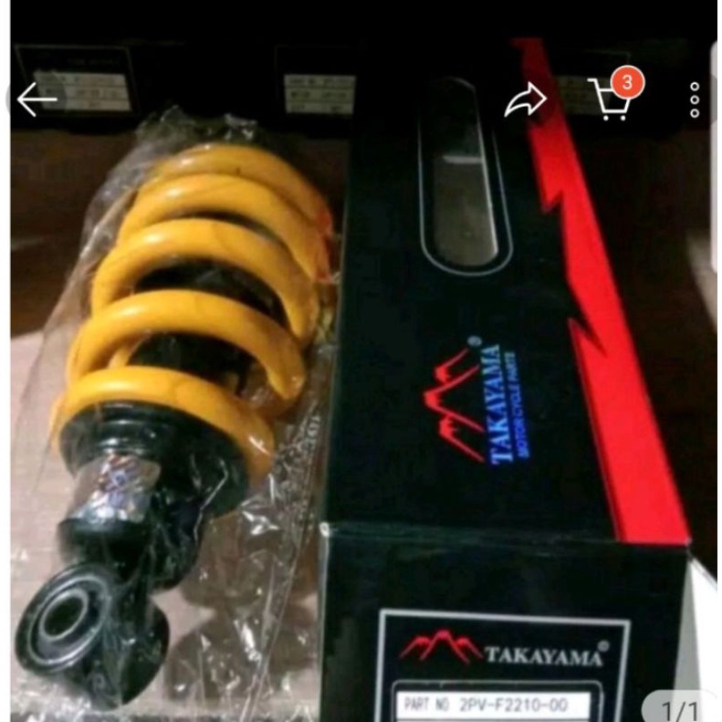 shockbreaker/ monoshock jupiter MX King / MX 150