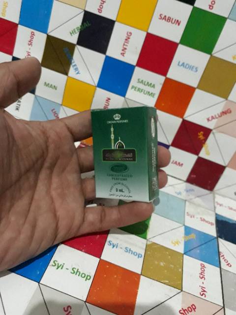 Parfum MUSK AL MADINAH Roll On Non Alkohol 3 ml DOBHA