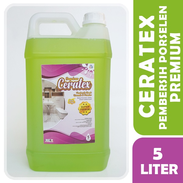 CERATEX Pembersih Kerak Keramik Kamar Mandi Premium 5L