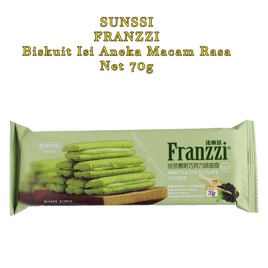 Biskuit Franzzi *Franzzi * Biskuit Isi  Aneka Macam Rasa*Biskuit *70g