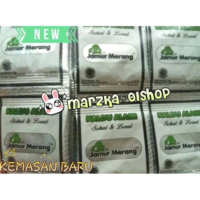 

F7Y1 KALDU ALAMI CAP JAMUR MERANG KEMASAN SACHET 1 DUS IGVY