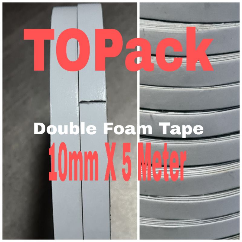 

Double Foam Tape 10mm X 5 Meter